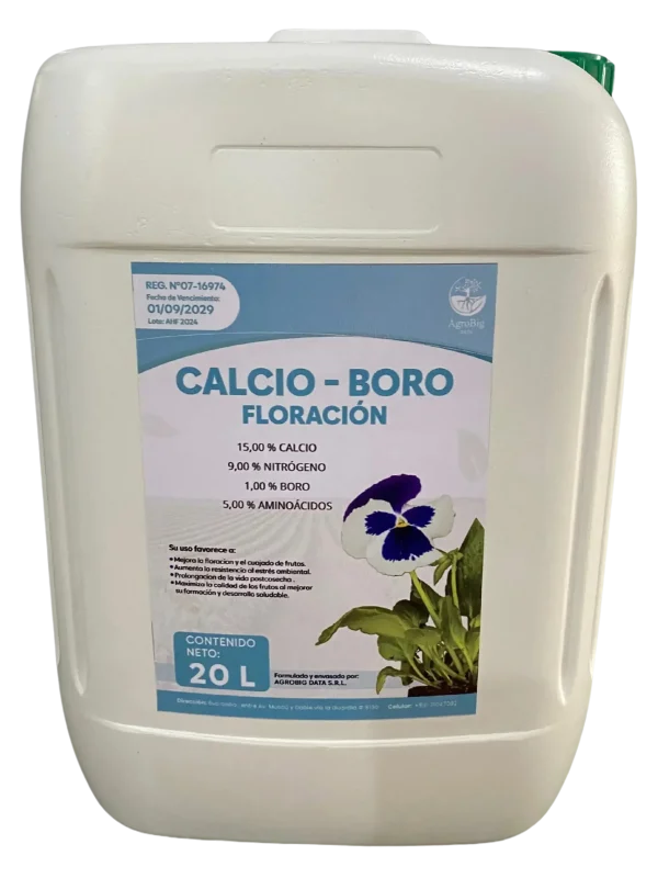 Foliar calcio-boro