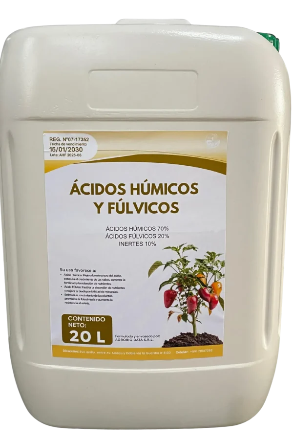 Foliar Ácidos Húmicos y Fúlvicos