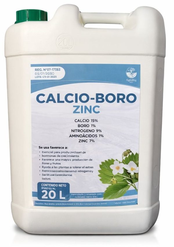 Foliar calcio-boro Zinc