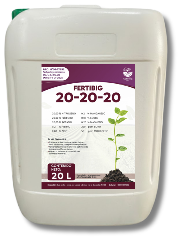 Foliar fertibig 20-20-20